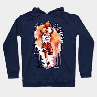 Basketball Lover Design Art Hoodie